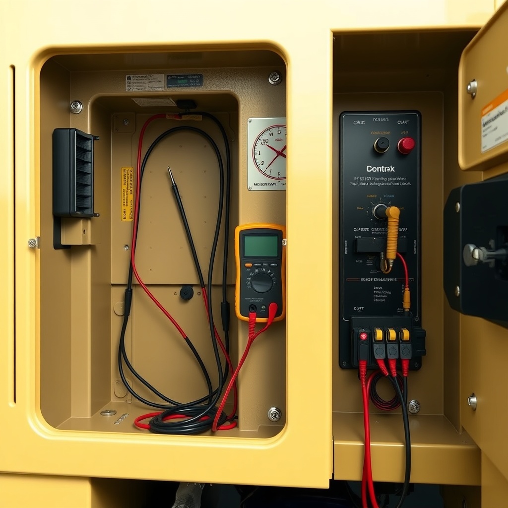 <clean photorealistic photo/illustration of the interior of a Bomag BF 600 P-2 control pan