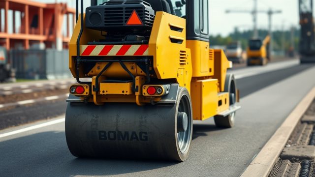 Bomag BF 600 P-2 Screed Wear Parts Replacement Guide