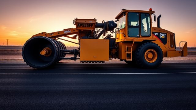 Caterpillar AP555F Material Feed System Troubleshooting Guide