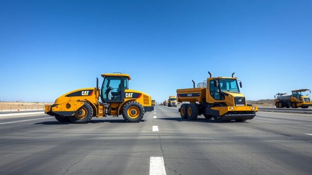 Caterpillar AP655F vs Bomag BF 600 P-2: Paver Comparison for Highways